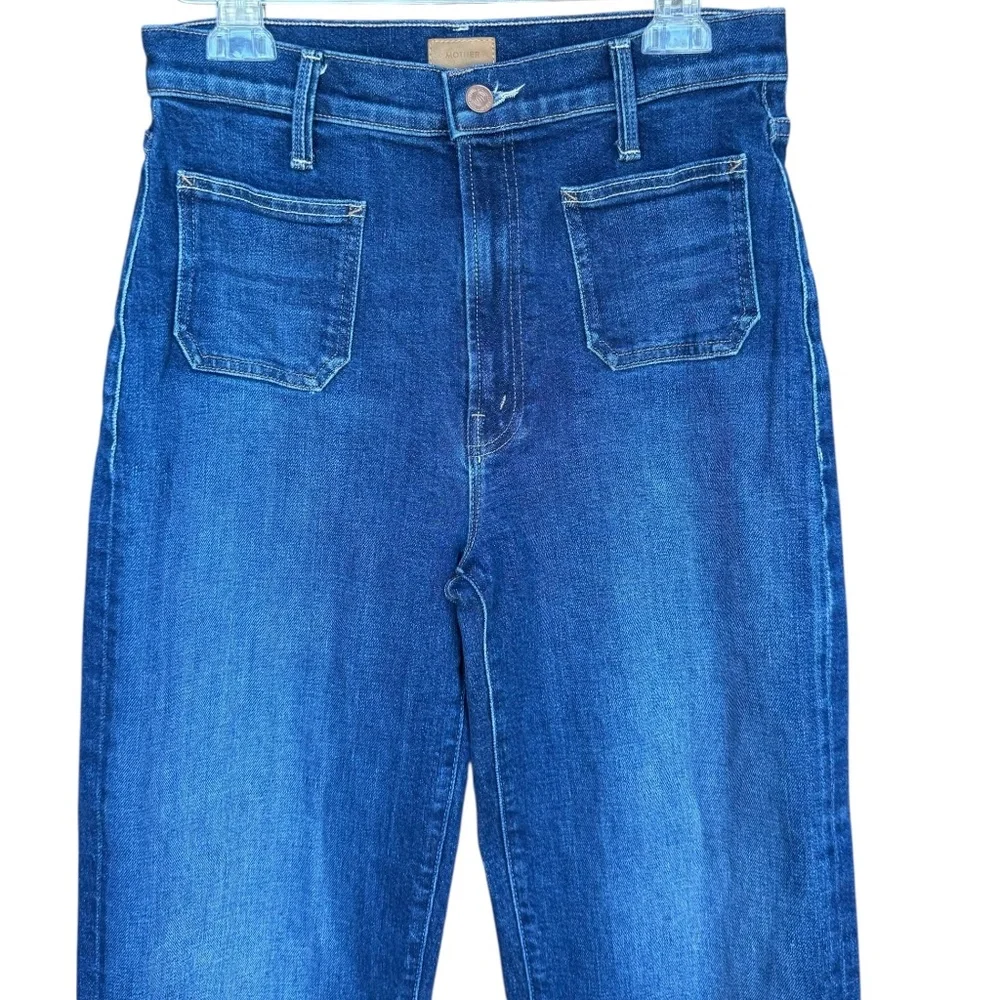 Mother‎ The Patch Pocket Rambler Zip Sneak Jeans Sz 29